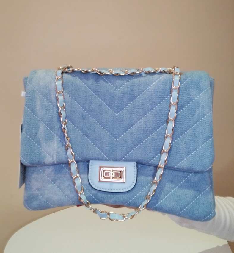 BOLSO DE TELA VAQUERA TAMAÑO GRANDE