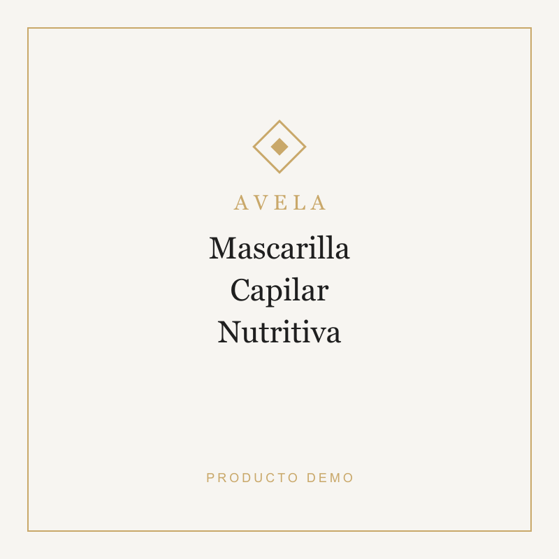 Mascarilla Capilar Nutritiva