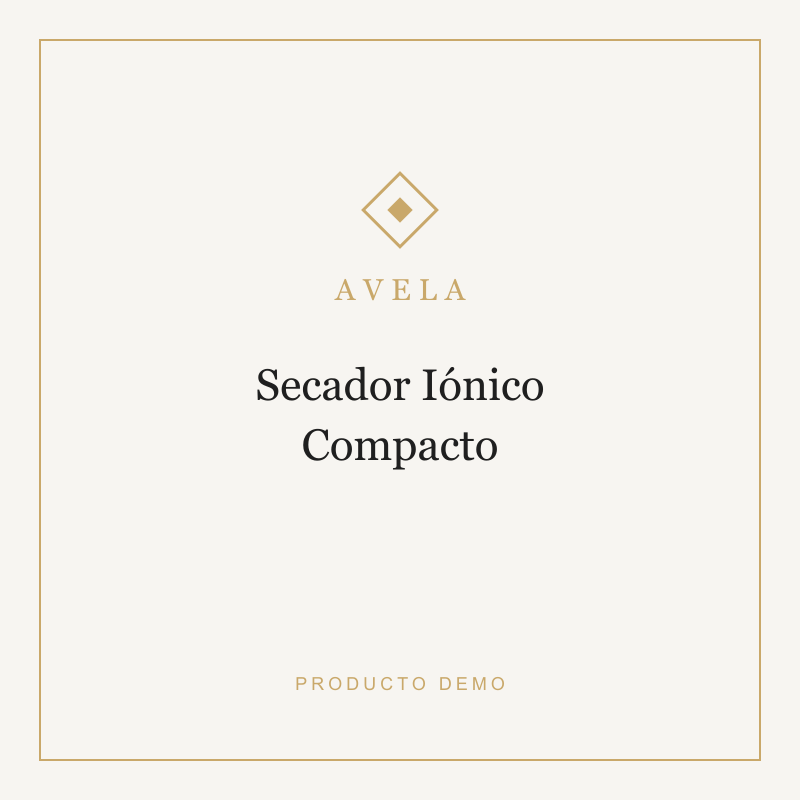 Secador Iónico Compacto
