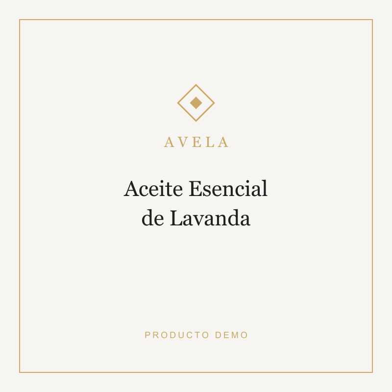 Aceite Esencial de Lavanda