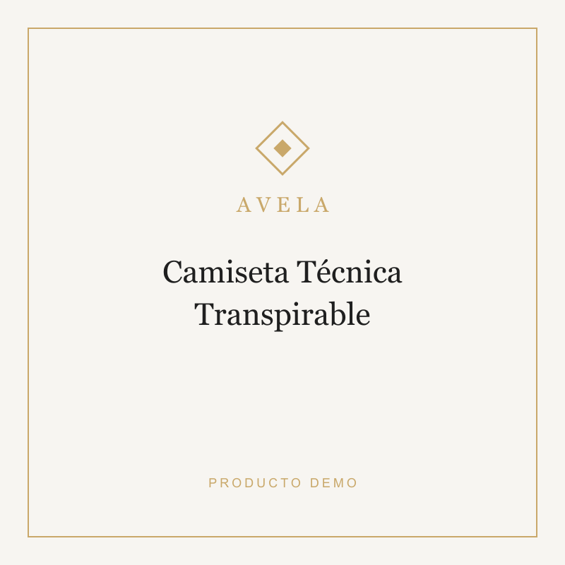 Camiseta Técnica Transpirable