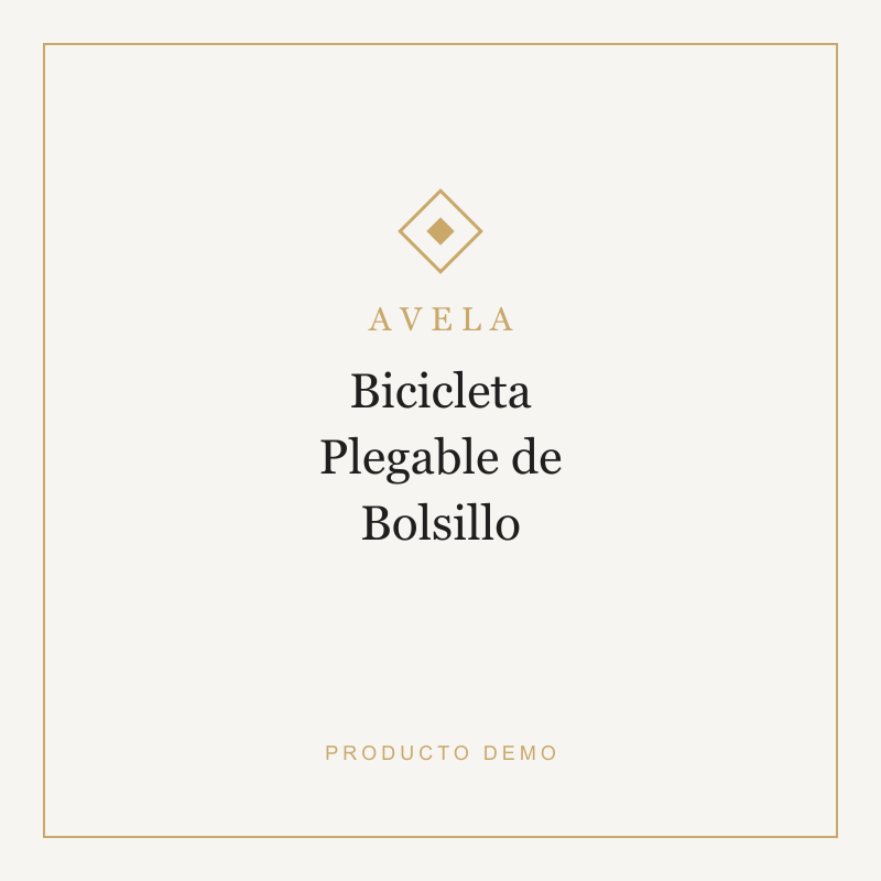 Bicicleta Plegable de Bolsillo