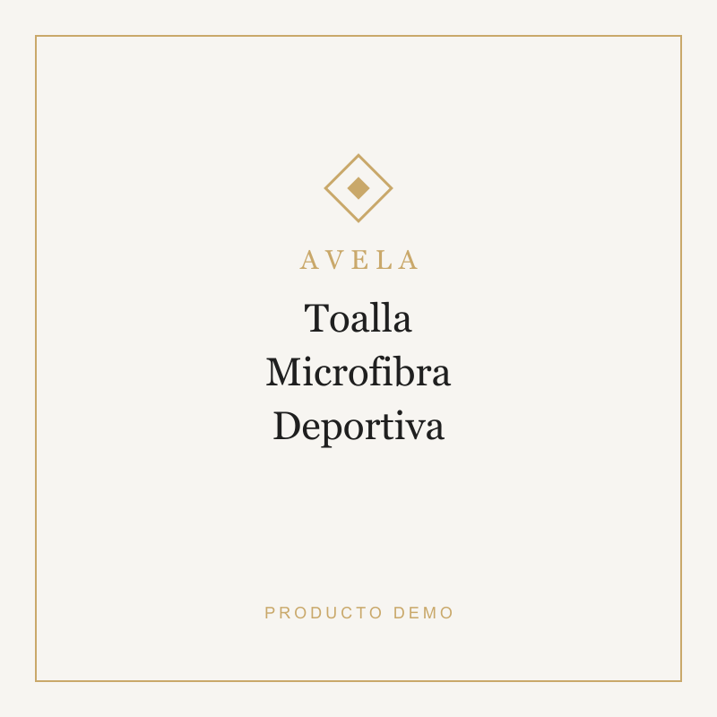 Toalla Microfibra Deportiva