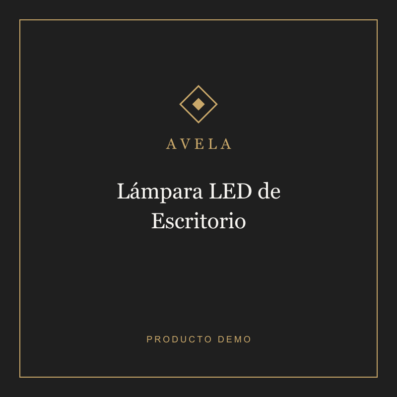 Lámpara LED de Escritorio