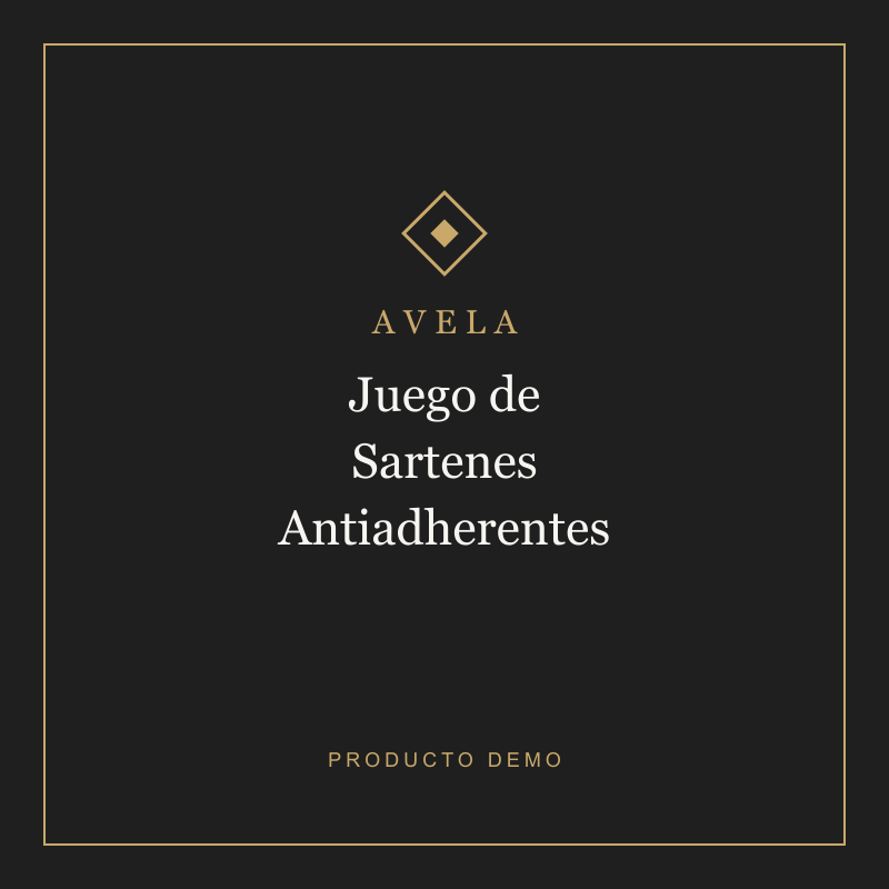 Juego de Sartenes Antiadherentes