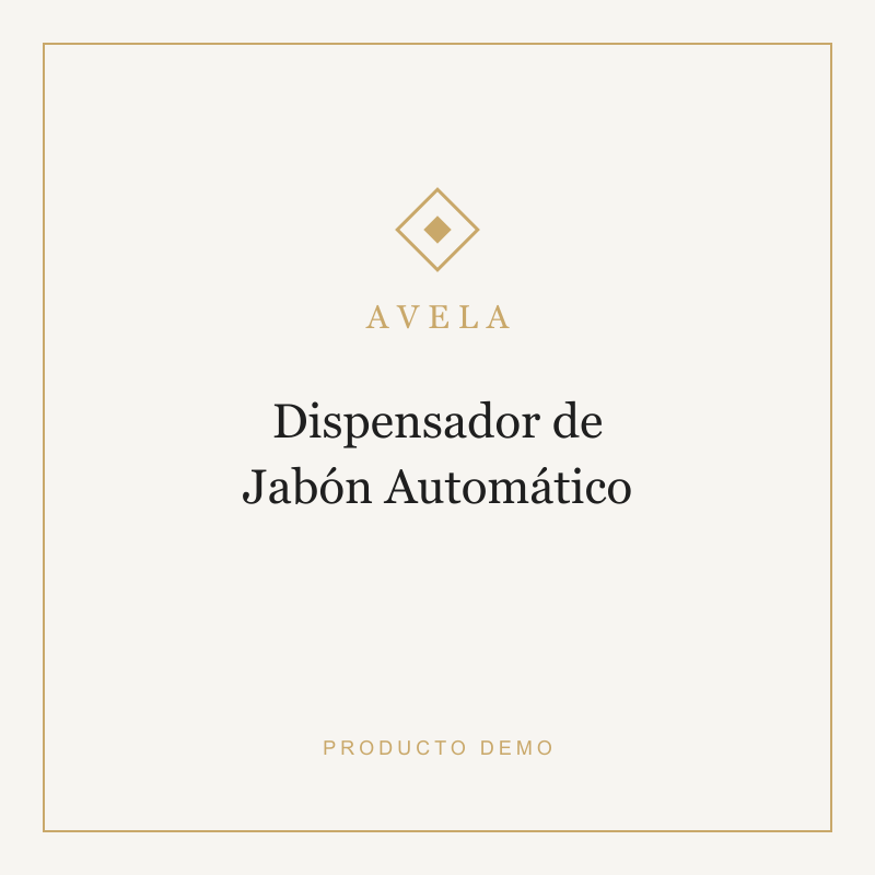 Dispensador de Jabón Automático