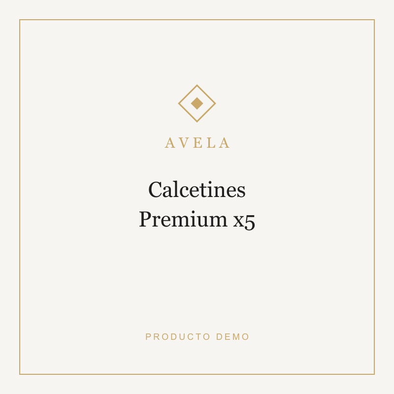 Calcetines Premium x5