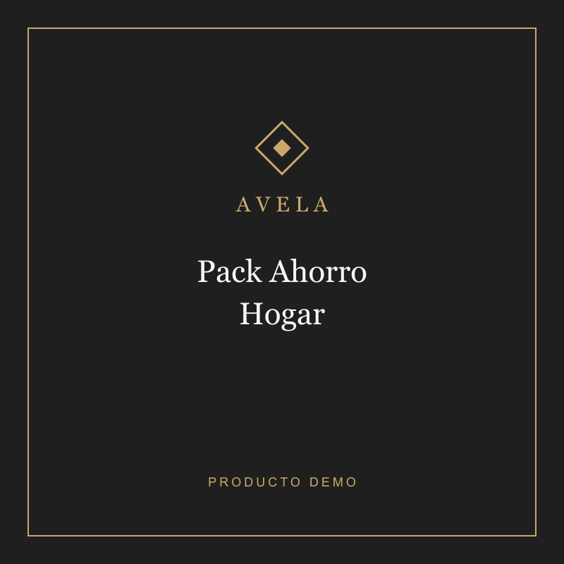 Pack Ahorro Hogar