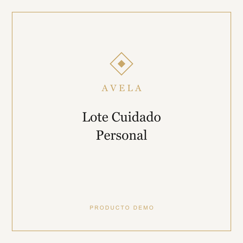 Lote Cuidado Personal