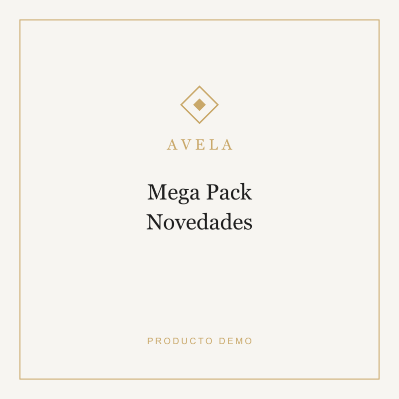 Mega Pack Novedades
