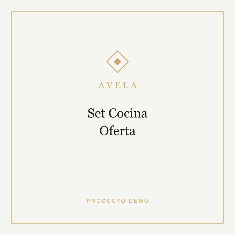 Set Cocina Oferta