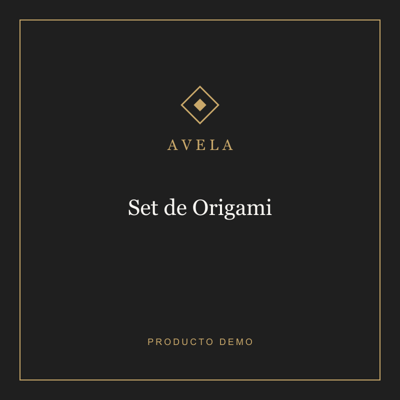 Set de Origami
