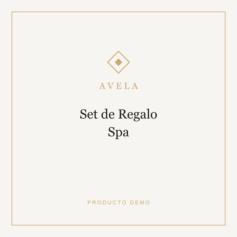 Set de Regalo Spa