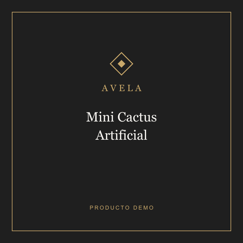 Mini Cactus Artificial