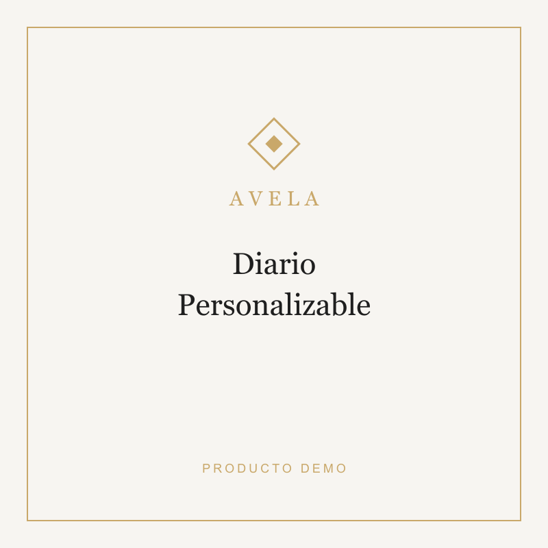 Diario Personalizable