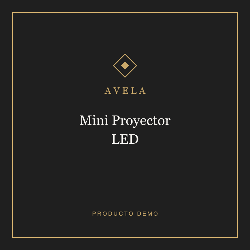 Mini Proyector LED