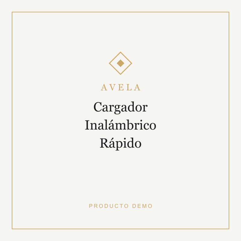 Cargador Inalámbrico Rápido
