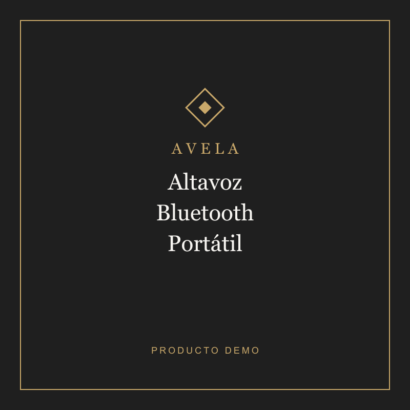 Altavoz Bluetooth Portátil